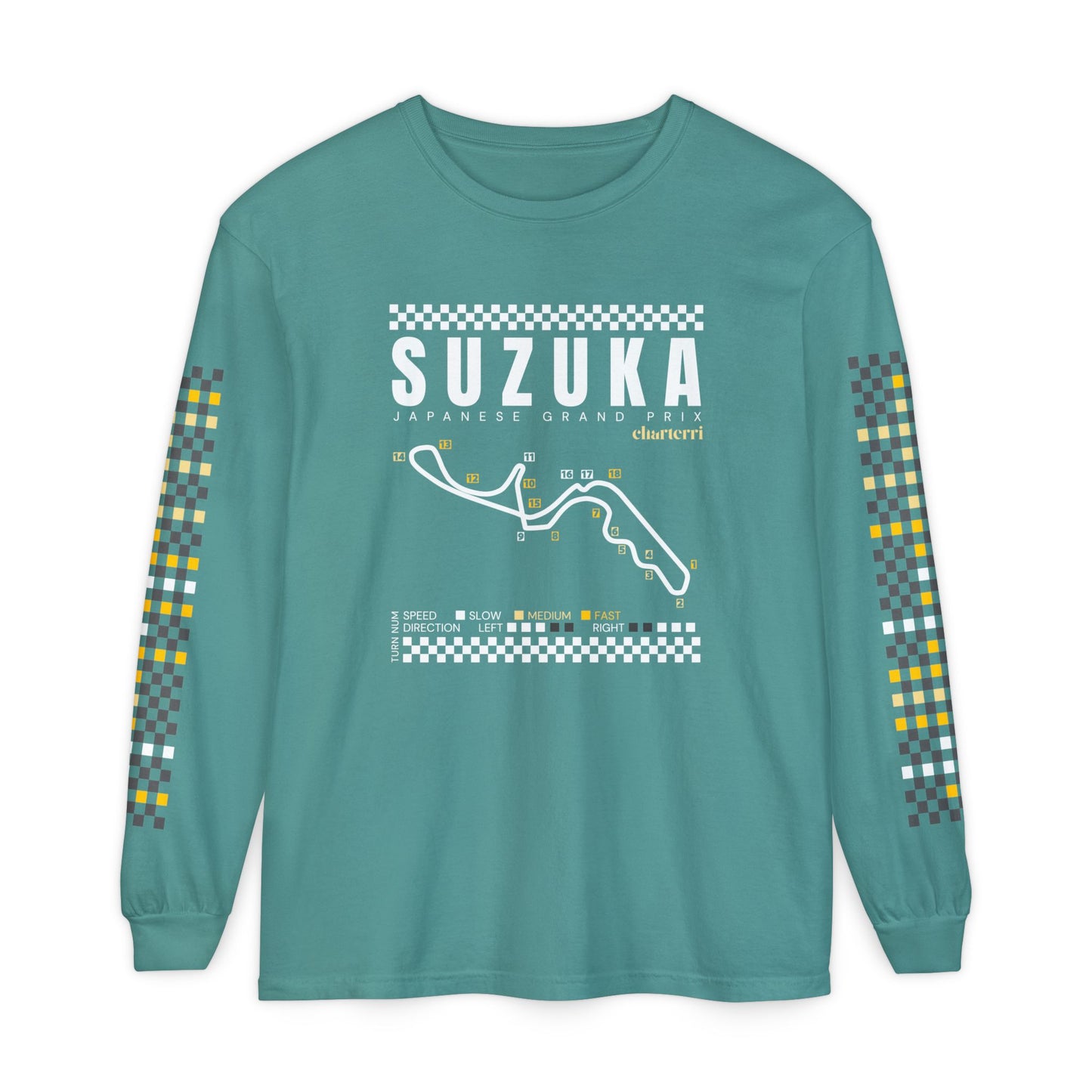 Suzuka Japanese Grand Prix Corner Speeds Shirt