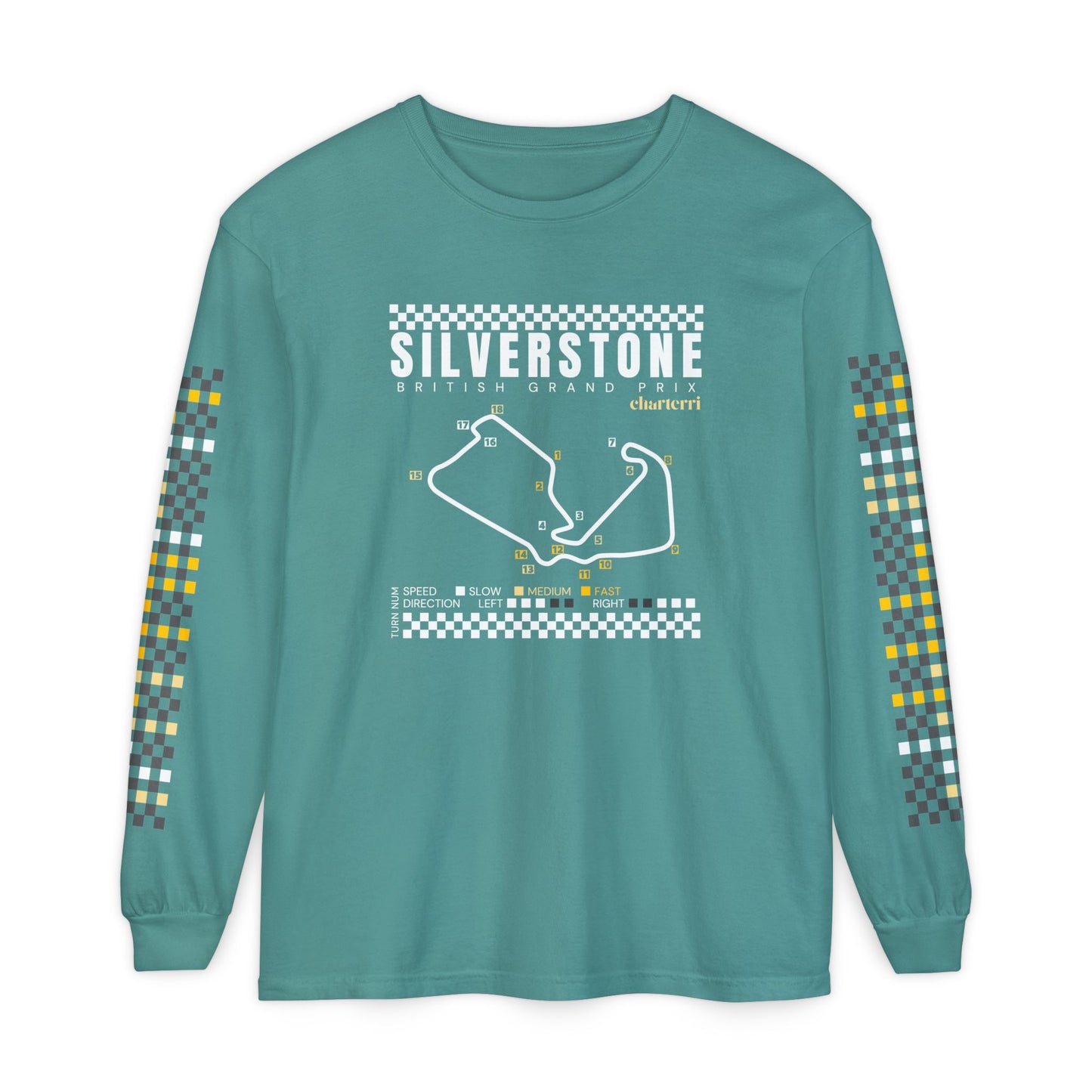 Silverstone British Grand Prix Corner Speeds Shirt