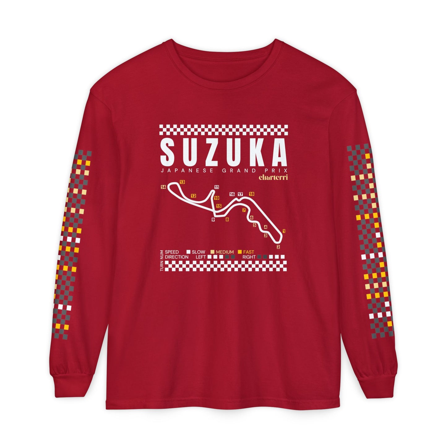 Suzuka Japanese Grand Prix Corner Speeds Shirt