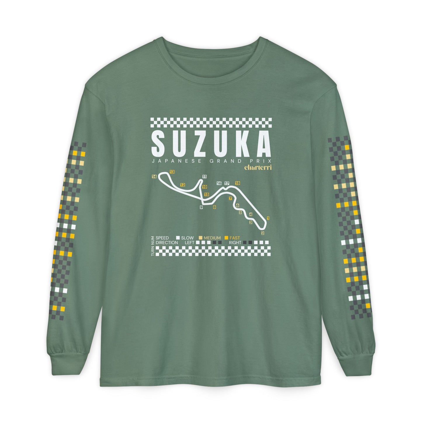 Suzuka Japanese Grand Prix Corner Speeds Shirt