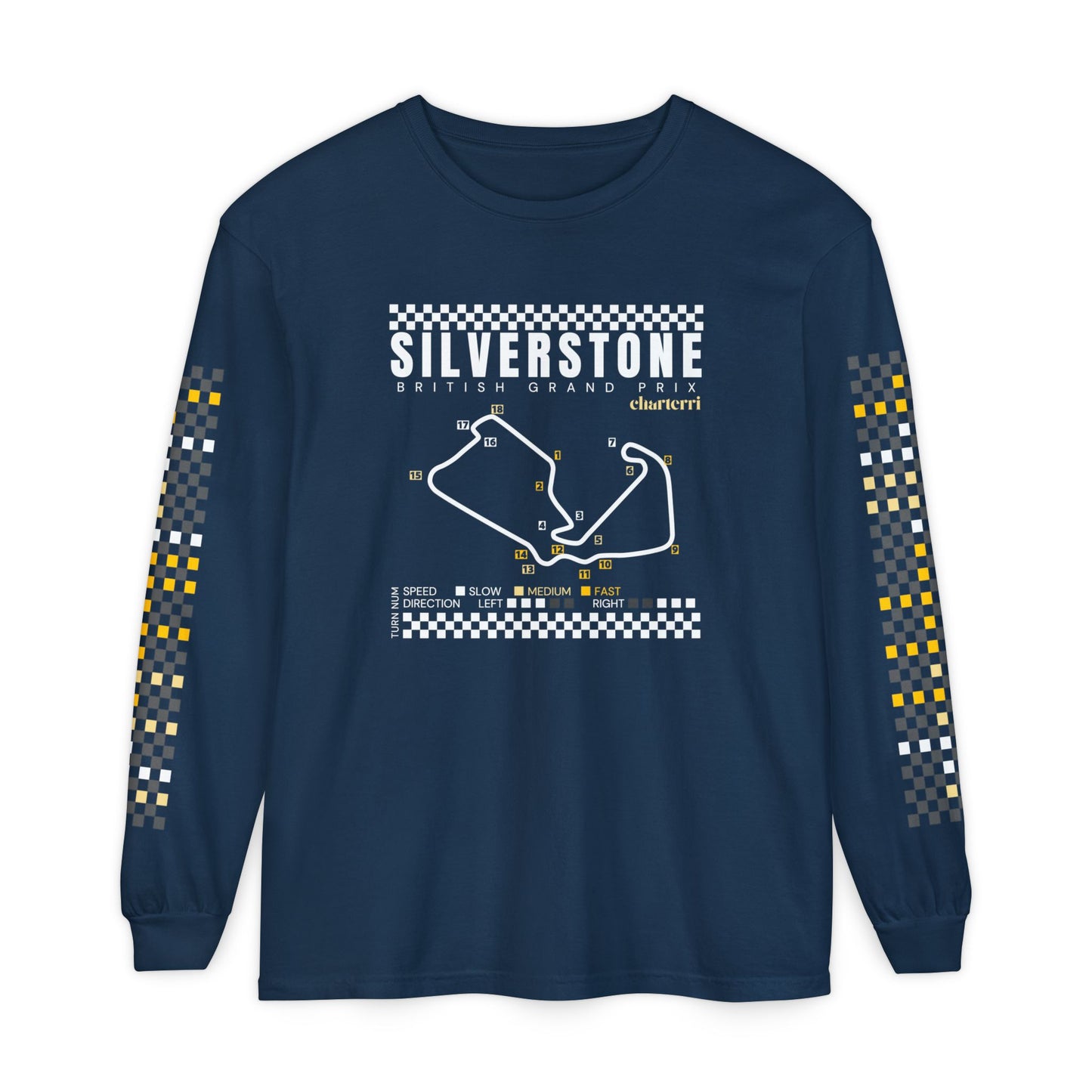 Silverstone British Grand Prix Corner Speeds Shirt