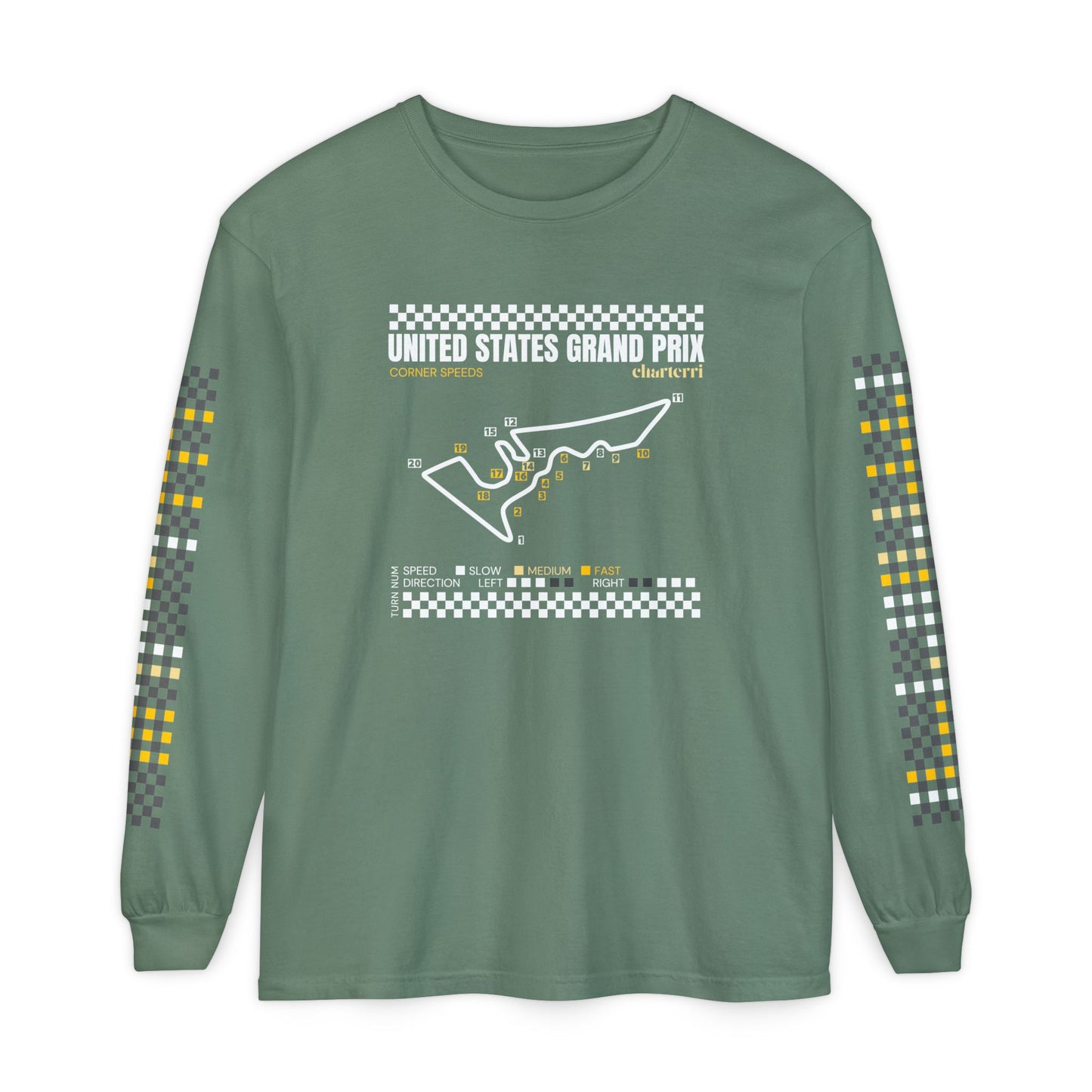 United States Grand Prix Corner Speeds Shirt