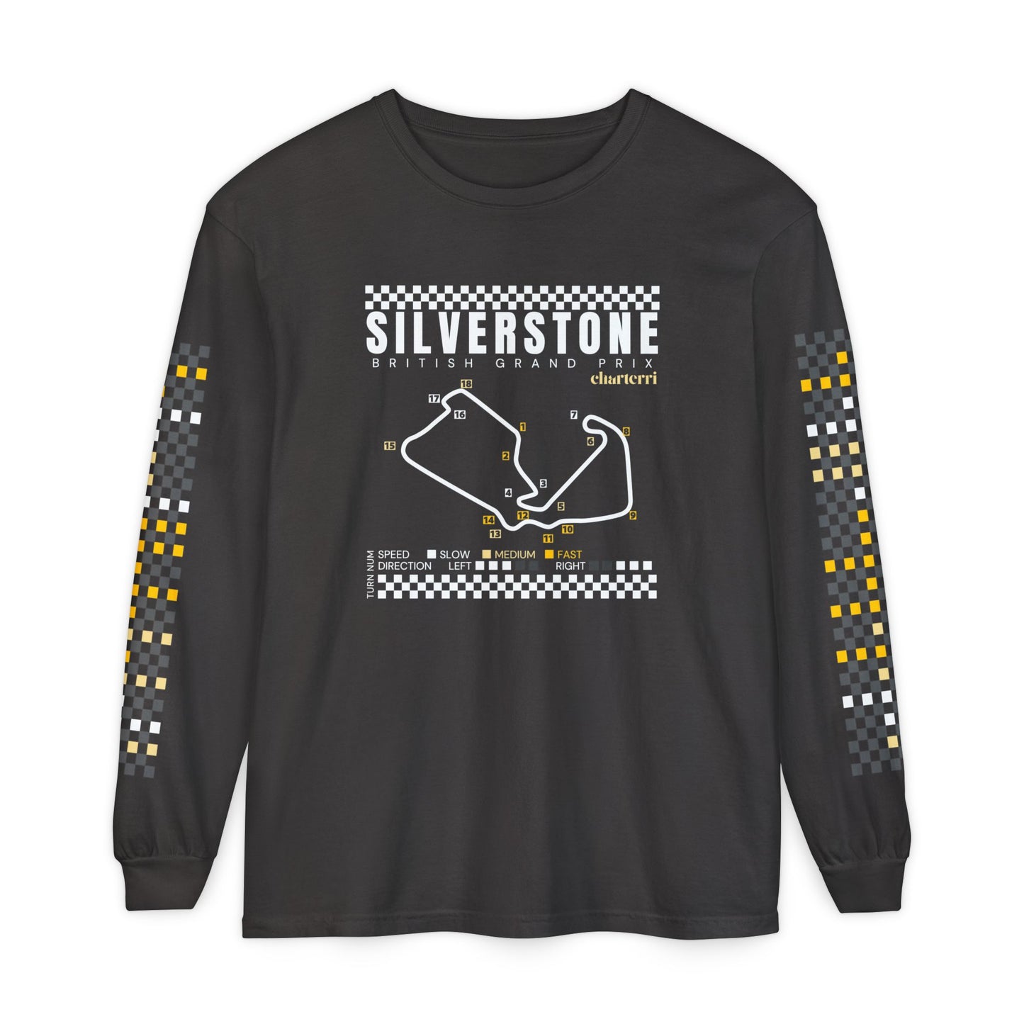 Silverstone British Grand Prix Corner Speeds Shirt