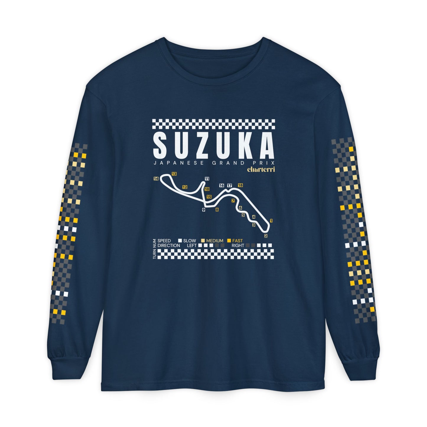Suzuka Japanese Grand Prix Corner Speeds Shirt