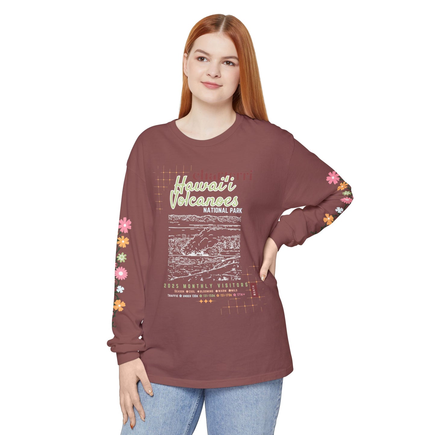 Hawaii Volcanoes Visitor Traffic Shirt