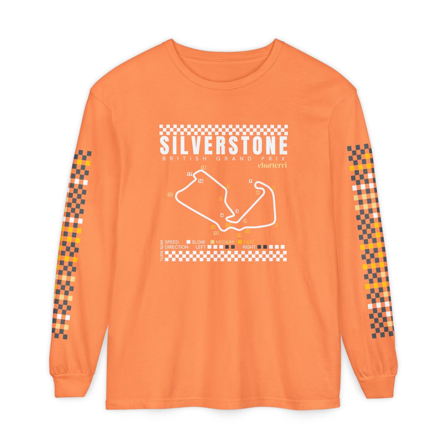 Silverstone British Grand Prix Corner Speeds Shirt