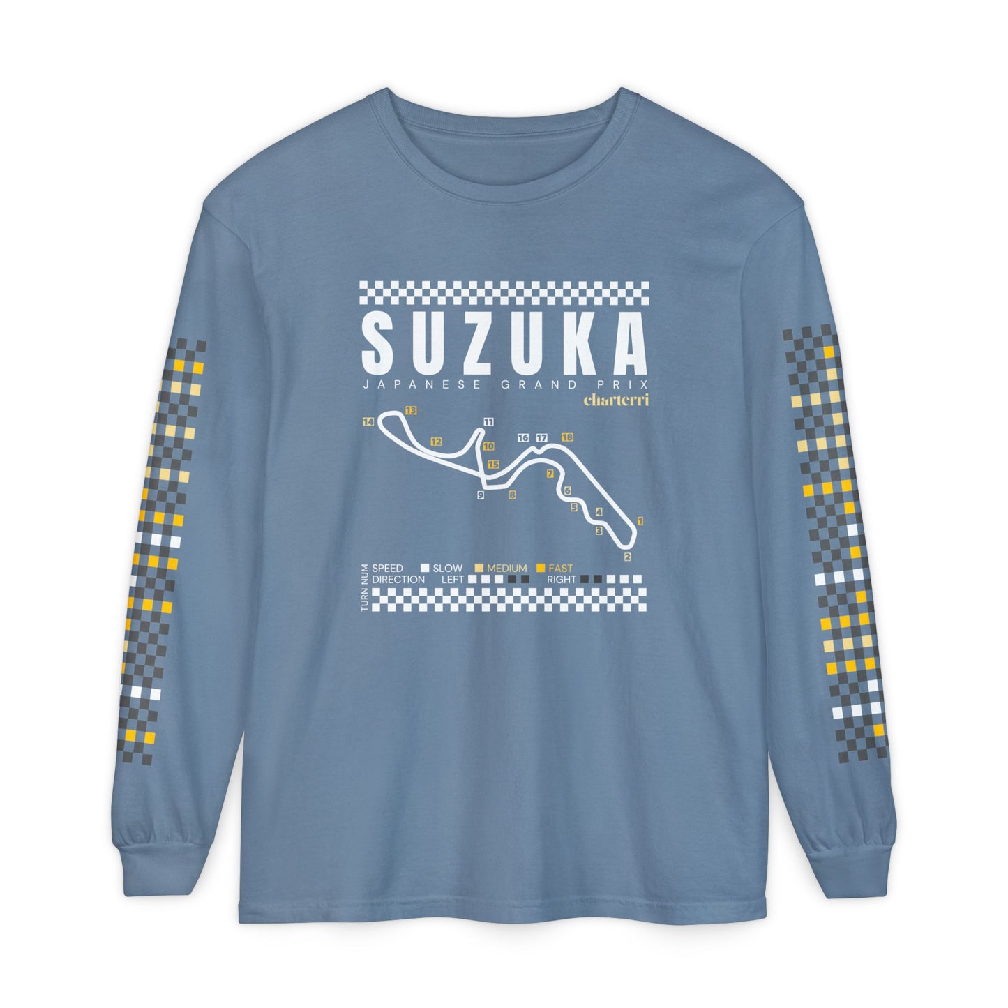 Suzuka Japanese Grand Prix Corner Speeds Shirt
