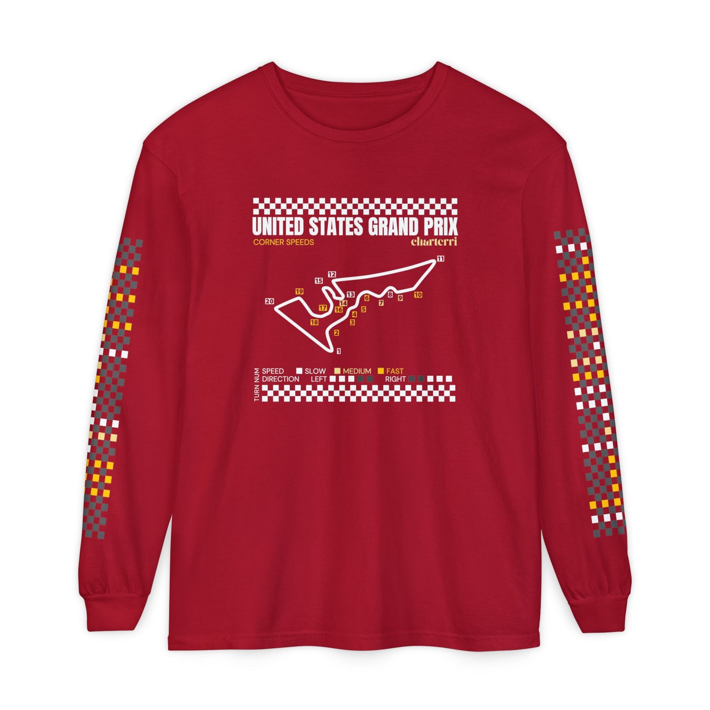 United States Grand Prix Corner Speeds Shirt