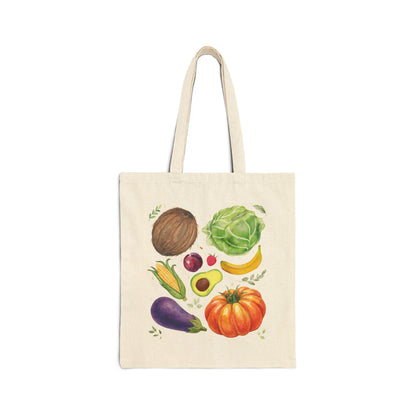 Baby Length Farmers Market Canvas Tote