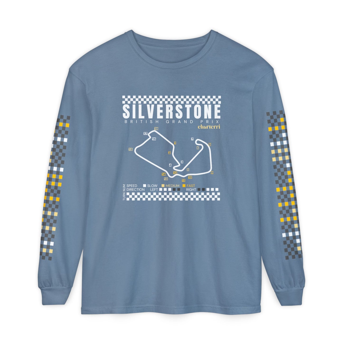 Silverstone British Grand Prix Corner Speeds Shirt