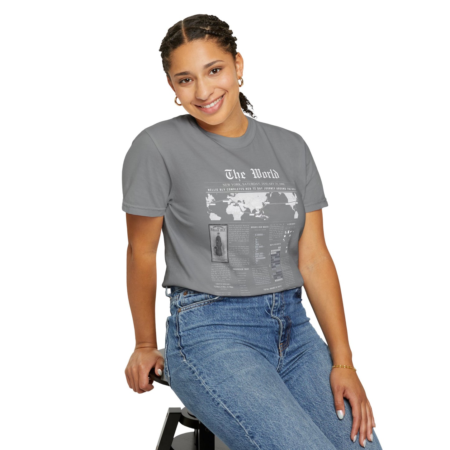 Nellie Bly Round the World Shirt