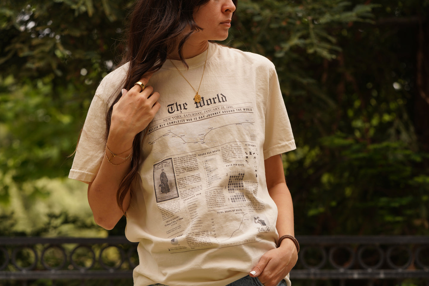 Nellie Bly Round the World Shirt