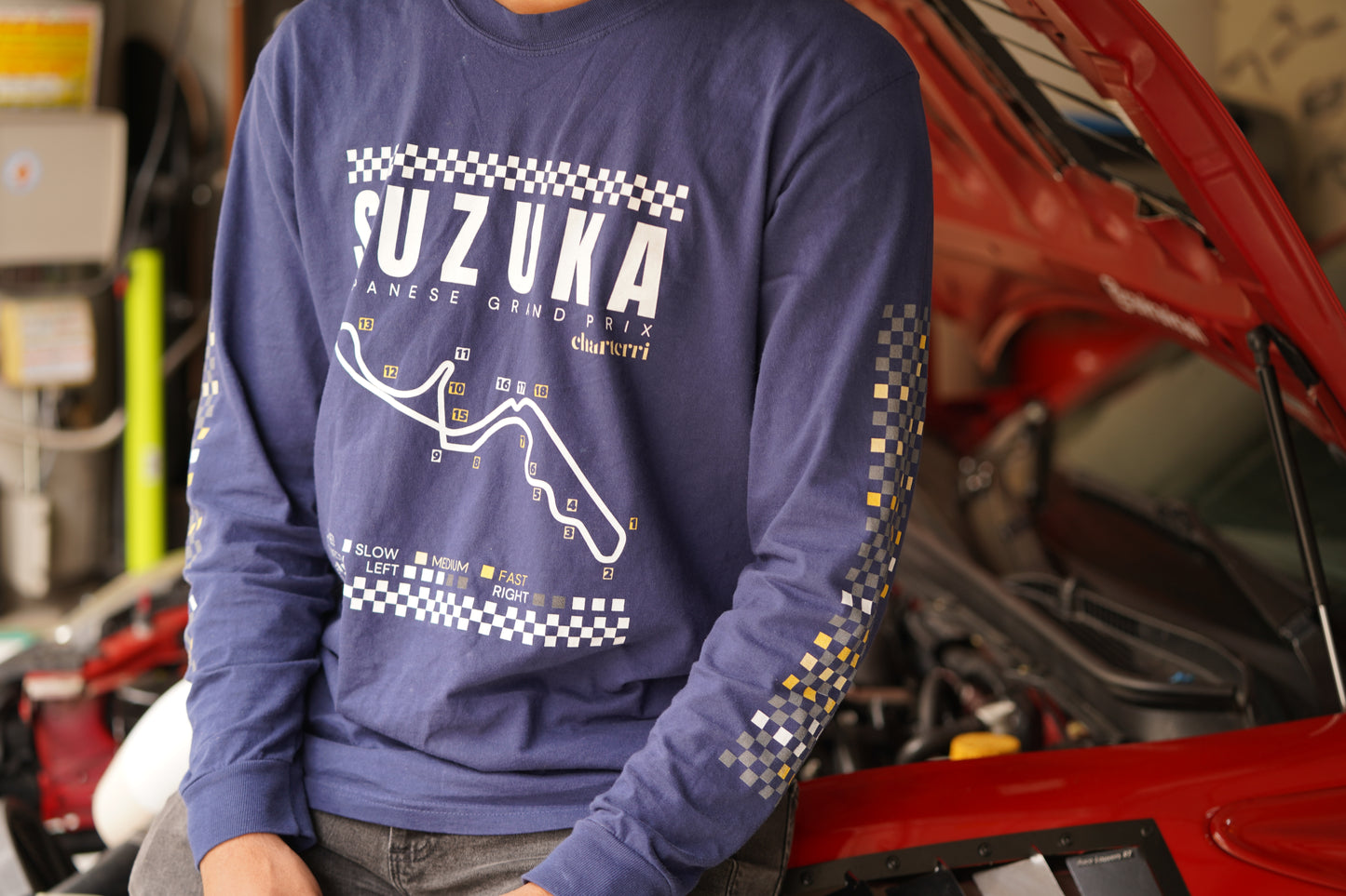 Suzuka Japanese Grand Prix Corner Speeds Shirt
