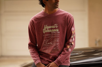 Hawaii Volcanoes Visitor Traffic Shirt